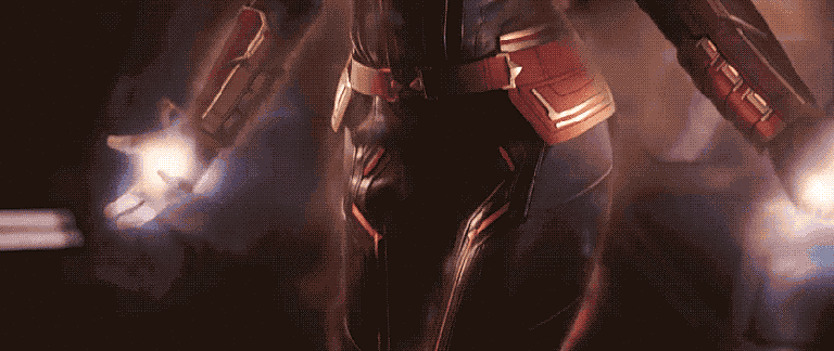 Captain Marvel as Binary