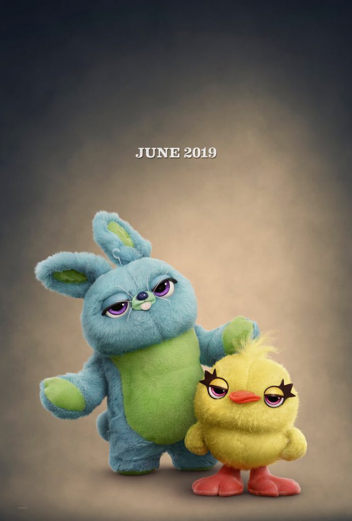 Ducky and Bunny poster for 'Toy Story 4'